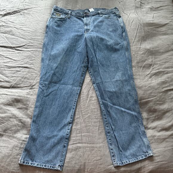 Cinch Men's Jeans Black Label Loose Slightly Tapered 42x34 Cowboy Western - Picture 1 of 10